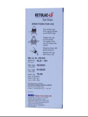 KETOLAC-LD EYE DROPS